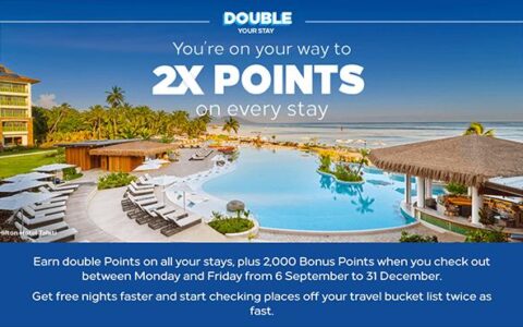 Hilton 2022 Q3-Q4 Program: Double Your Stay